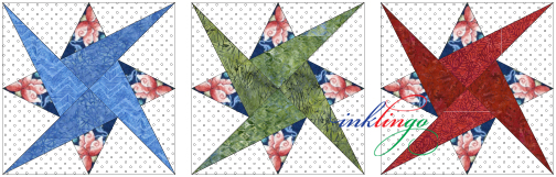 Starry Path Quilt Blocks