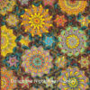 Dance the Night Away quilt detail by Willyne Hammerstein