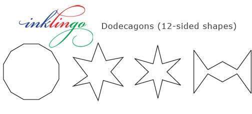 Examples of Dodecagons