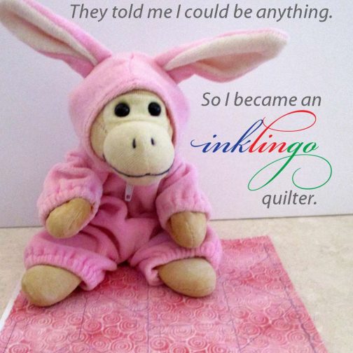 Be an Inklingo quilter Be an Inklingo quilter