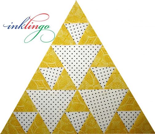 Thousand Pyramids in Electric Quilt Thousand Pyramids in Electric Quilt