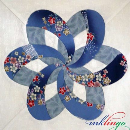 Ribbon Flower Applique Ribbon Flower Applique
