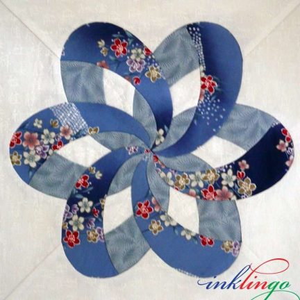 Ribbon Flower Applique