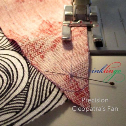 Cleopatra’s Fan sew by machine Cleopatra's Fan sew by machine