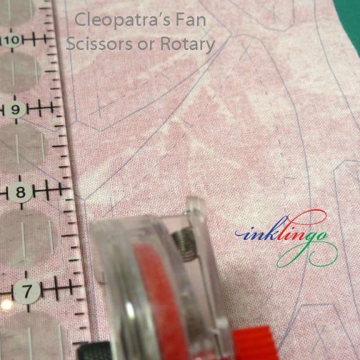 Cleopatra's Fan accurate cutting