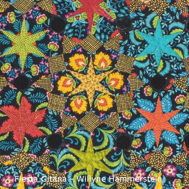 Fiesta Gitana quilt detail 05