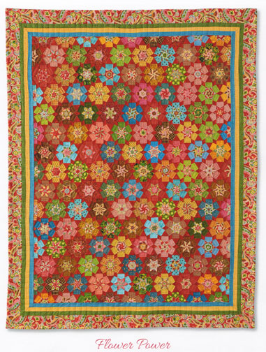 Millefiori Quilts Flower Power