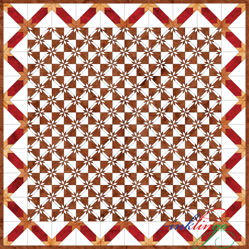 Design for Hunter's Star Quilt