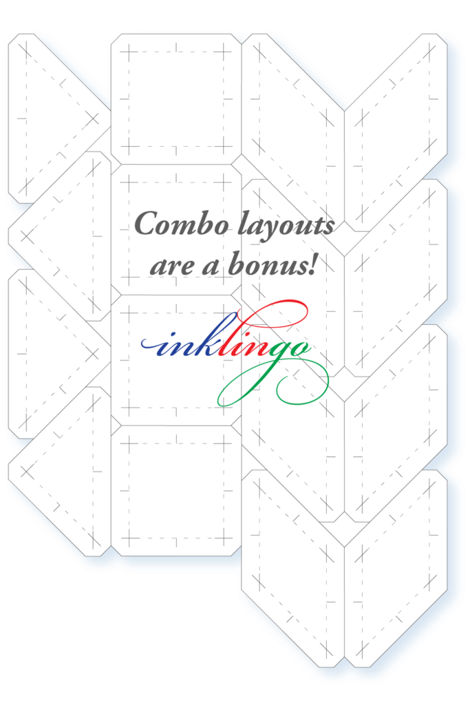 Inklingo Combo Layouts are a bonus!