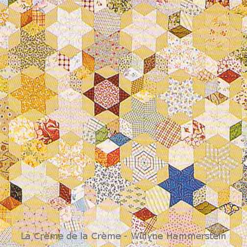 La Creme dela Creme Millefiori Quilts detail