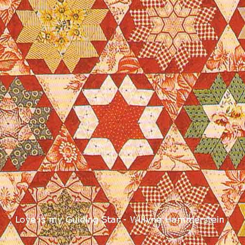 Millefiori Quilts - Love Be My Guiding Star