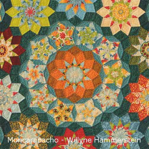 detail of Moncarapacho - Millefiori Quilts