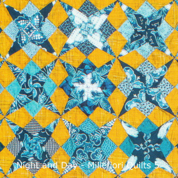 Night and Day quilt detail