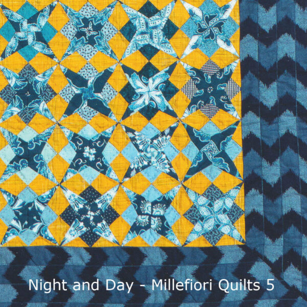 Night and Day quilt detail