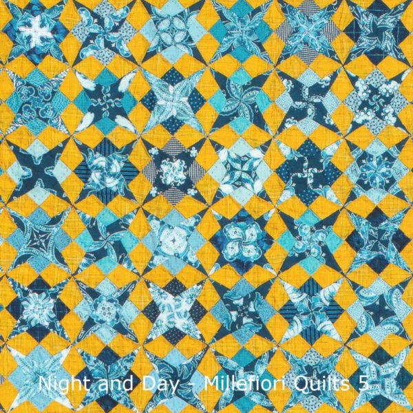 Night and Day quilt detail