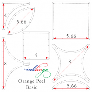 Orange Peel Deluxe PDF - Quilt with Inklingo
