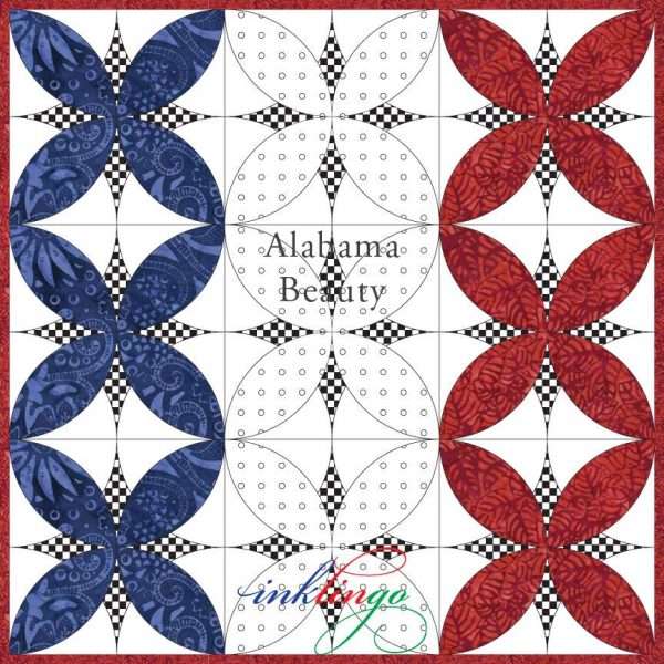 Alabama Beauty quilt design