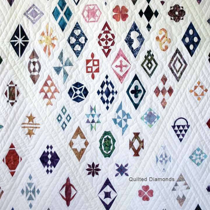 Secret Quilted Diamonds Quilt