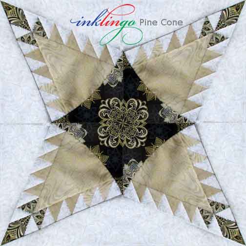 Inklingo Pine Cone full block