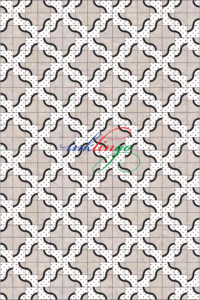 Inspiration for Drunkard's Trail quilt with the Inklingo bonus shape 