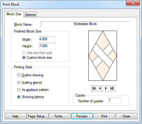 Print in color on freezer paper EQ