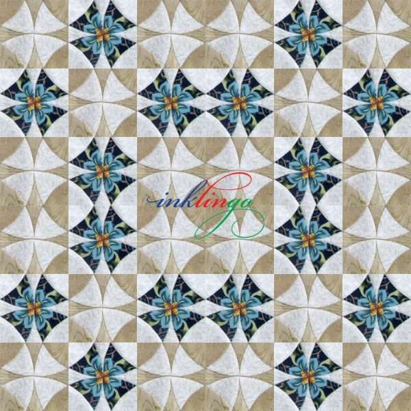 Symmetrical Winding Ways Quilt Design