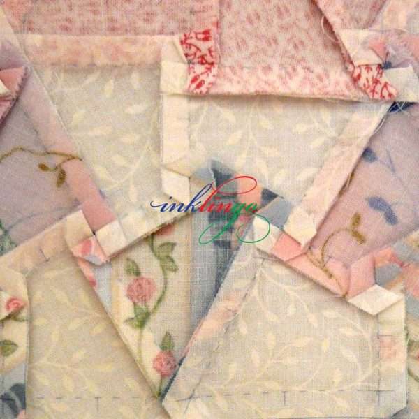 how to press Rose Star quilt