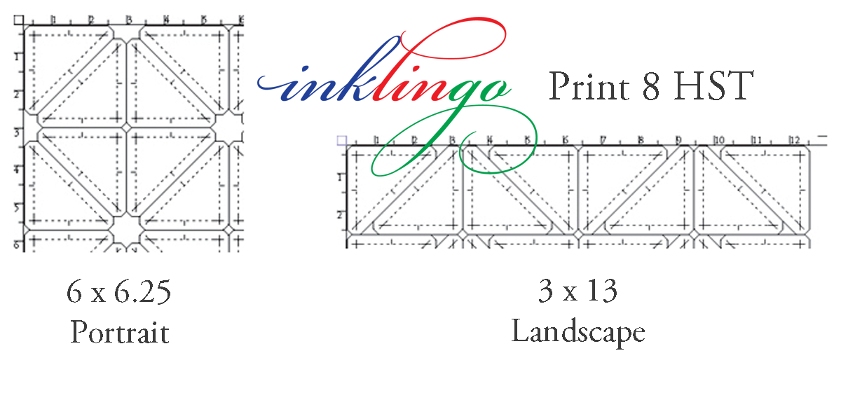 Print 8 HST with Inklingo