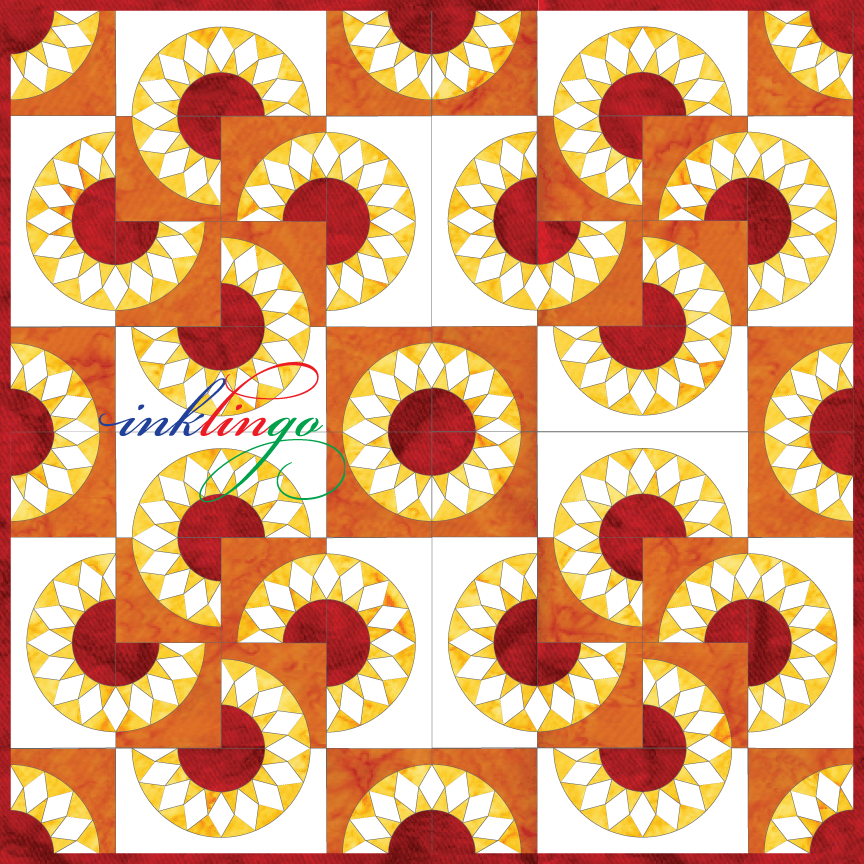 Sample Sunflower Quilt