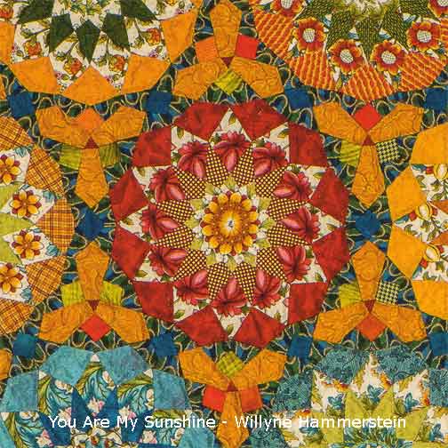 Millefiori Quilts You are my Sunshine