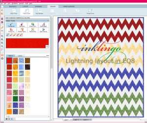 60 degree triangles in Electric Quilt