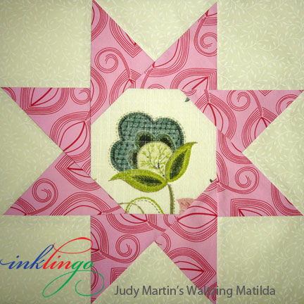 Waltzing Matilda 12 inch block