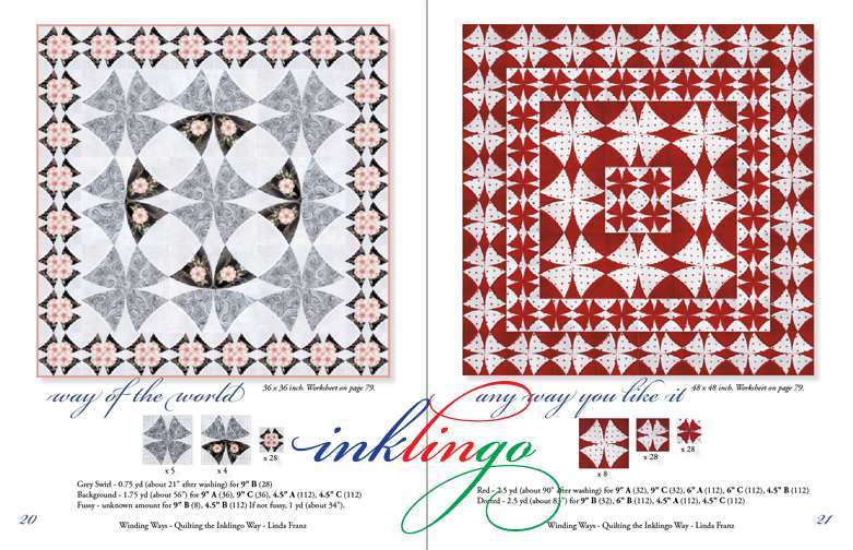 Winding Ways quilt designs